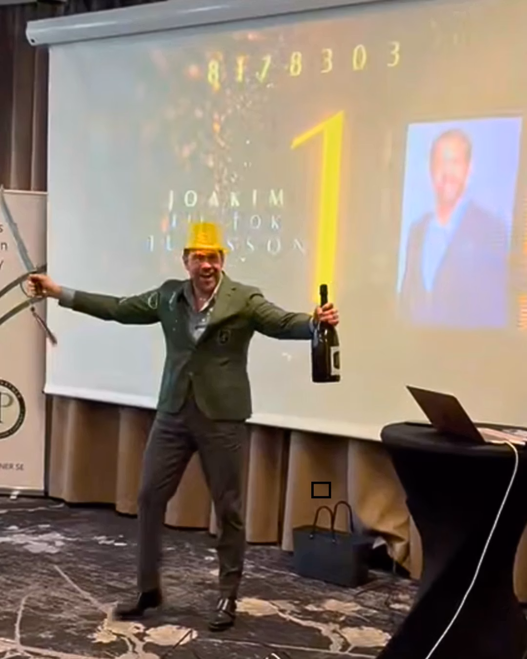 Säljcoaching seminarium med engagerad publik